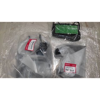 ชุดหม้อกรองอากาศ+ฝาครอบ+ไส้กรองอากาศ Honda เวฟ110i-ซุปเปอร์คัพ ปี2019-2020 (ชุด3ชิ้น) อะไหล่แท้ศูนย์💯%