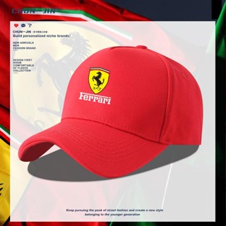 F1 Scuderia Ferrari team custom visor Charles Leclerc Carlos Sainz racing baseball cap