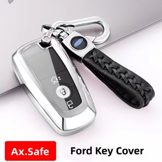 【Ax·safe】ฝาครอบกุญแจรถยนต์ ระดับไฮเอนด์ สําหรับ Ford EcoSport Everest Expedition Explorer Ranger Raptor F-150 Next-Gen Ranger Mustang