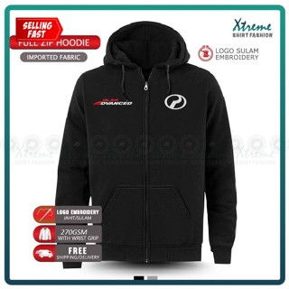 เสื้อกันหนาว มีฮู้ด ผ้าฝ้าย ลาย Perodua Alza Advance SUV Myvi Bezza Motorsport ACM Club สําหรับผู้ชาย JXLQ XXS-4XL