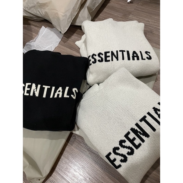 essentials knit black ของใหม่แท้100%
