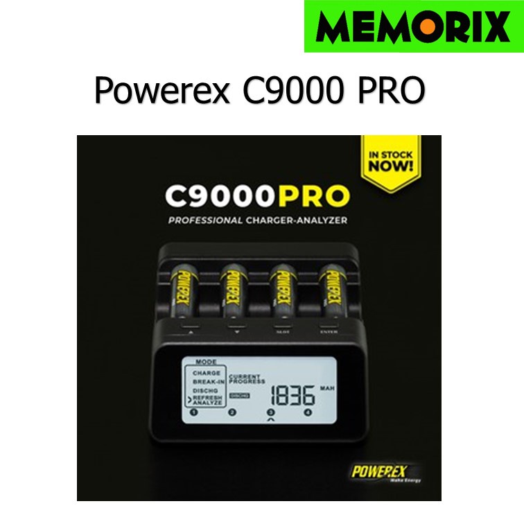 Powerex MH-C9000PRO Battery Charger แท่นชาร์จอัจฉริยะ เครื่องชาร์จเร็ว