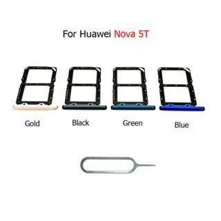 ถาดซิมการ์ด อะไหล่ซ่อมแซม สําหรับ Huawei Nova 5T