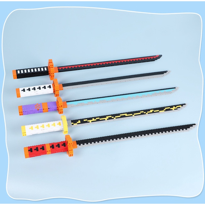 60 ซม.One Piece ประกอบรุ่นดาบของเล่น Zoro Enma Ichimonji Kittsu Shusui Zoro ของเล่นชิ้นเดียว