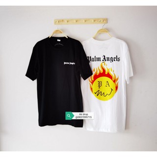 เสื้อยืดGP 📌📌📌เสื้อยืดลาย⚡ palm angels⚡🔥Air drop🔥ลายใหม่ล่าสุด มีสีขาวสีดำ ใส่ได้ทั้งผู้ชายผู้หญิง มีไซส์ s m l XL