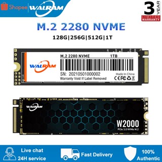 Walram ฮาร์ดไดรฟ์ภายใน M.2 NVME PCIe 3.0 SSD 128GB 256GB 512GB 1TB HDD สําหรับแล็ปท็อป เดสก์ท็อป MSI Asro SSD