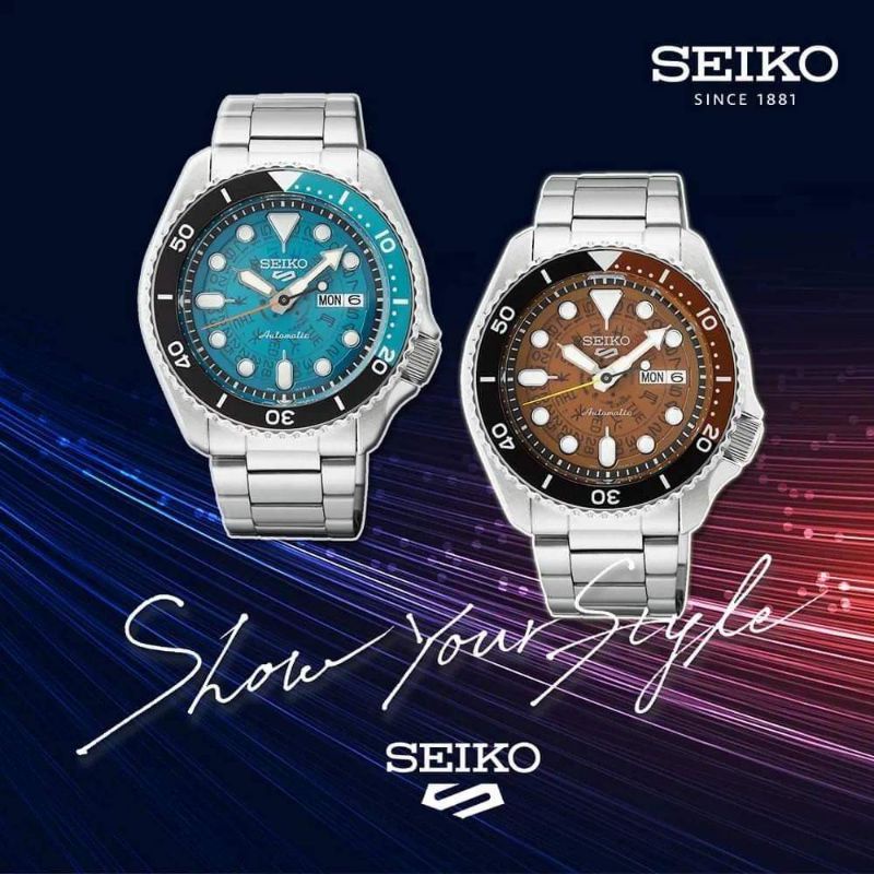 นาฬิกาข้อมือ SEIKO นาฬิกาผู้ชายรุ่น Skeleton นาฬิกาของแท้ กันน้ำ รับประกันศูนย์ 1 ปี