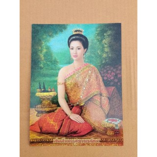 ภาพเปล่า พระสุพรรณกัลยา (ขนาด7.5x10นิ้ว