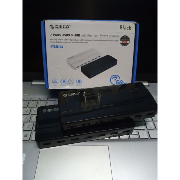 ORICO USB3.0 Hub 7port H7928-U3 มือสอง ต่อไฟ 12V