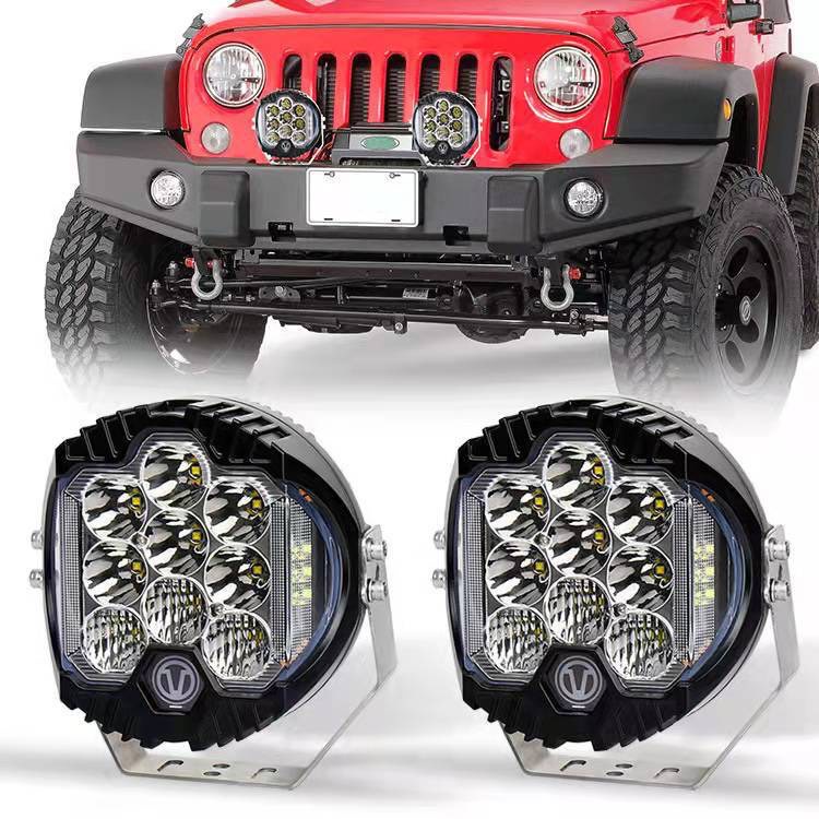 [พร้อมส่งจากไทย] ไฟสปอร์ตไลท์ 5นิ้ว 3 สเต็ป 75W DC12-24 โวลต์ สำหรับรถ Atv Off-Road Suv เรือ