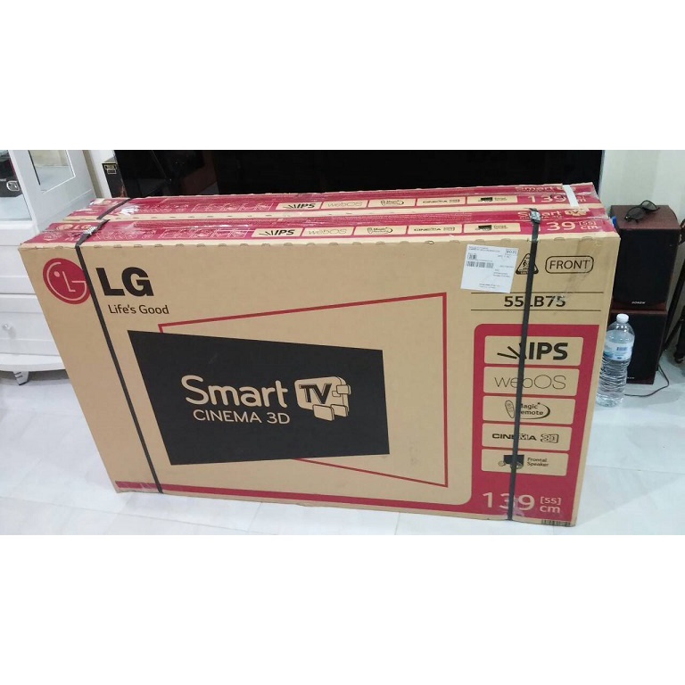 LG 55LB750T CINEMA 3D Smart TV Digital tv webOS operating system, size 55 inches, year 2014