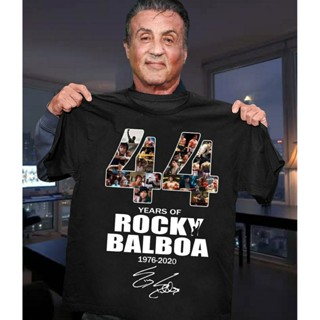 [COD] {พร้อมส่ง เสื้อยืดผ้าฝ้าย 100% พิมพ์ลาย Rocky Balboa 1976 โอเวอร์ไซซ์ ไซซ์ XS-6XL สําหรับผู้ชาย ของขวัญคริสต์