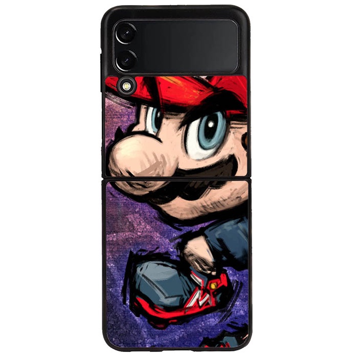 เคส Samsung Galaxy Z Flip 3 Z Flip 4 Z Fold 4 Z Fold 3 super mario D127