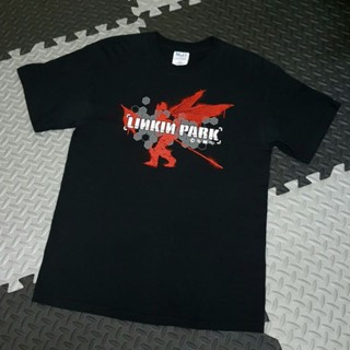 [ปรับแต่งได้]ผ้าฝ้าย 100%ROUNDเสื้อวง Linkin park - Hybrid Theory Tour size S-5XL_53