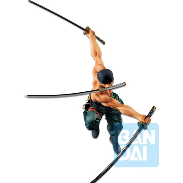 Zoro โซโล มือ 1 ของแท้ JP แมวทอง -  OP Stampede C Bandai [โมเดลวันพีช]