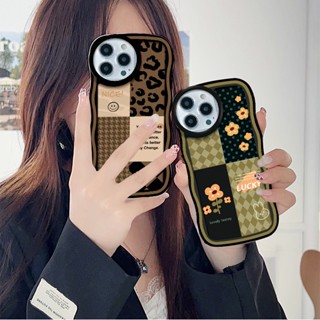 เคสโทรศัพท์มือถือ สําหรับ OPPO A78 A83 A53 A33 A57 A77s A31 A5 A9 A71 A52 A92 A5s A7 A11k A12 A15 A15s A16 A17 A54 A55 A74 A95 A76 A96 A94 A16k A77 A91 Reno 3 5 6 8 7Z 8Z 5F F11 เคสลายคลื่นดอกไม้ | St H108