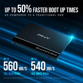 PNY CS900 120GB 240GB 250GB 480GB 500GB Sata 2.5 Inch Internal รับประกัน 3 ปี