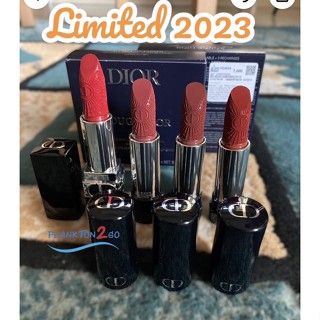 DIOR Rouge Dior Couture Floral Lip Care ป้ายคิง Limited 2023 +กระเป๋า