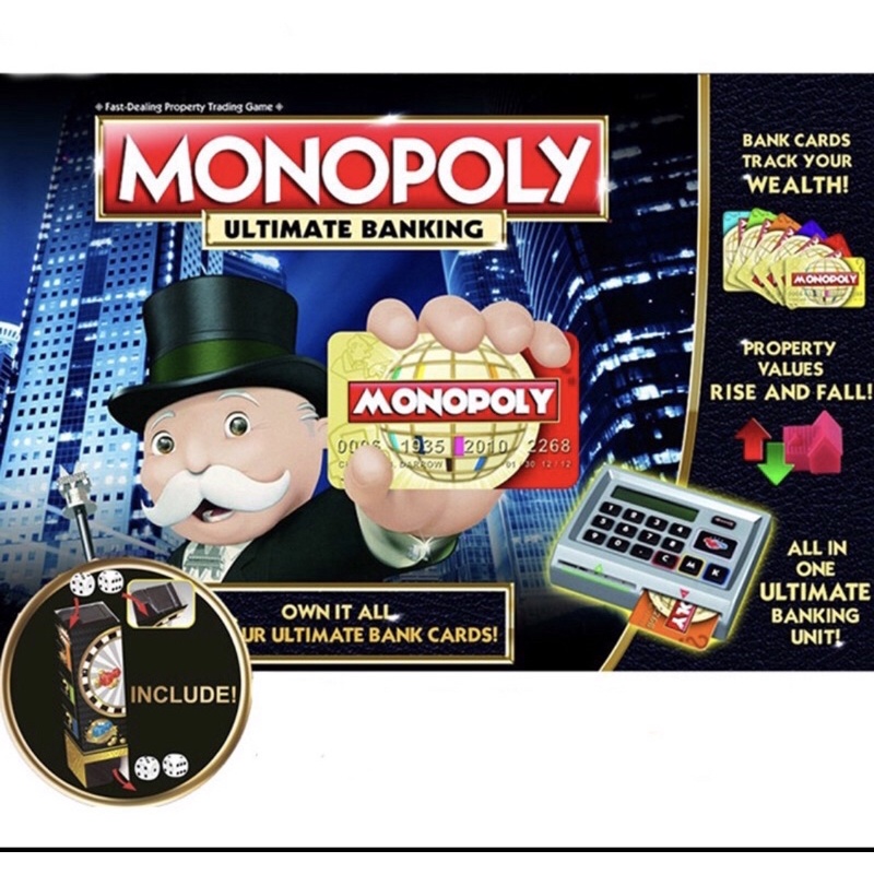 KiDsShOp Monopoly Ultimate Banking Game(สินค้าพร้อมส่งจากไทย)