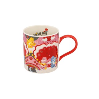 Cath Kidston Rosie Fine China Mug Wish Big Pink