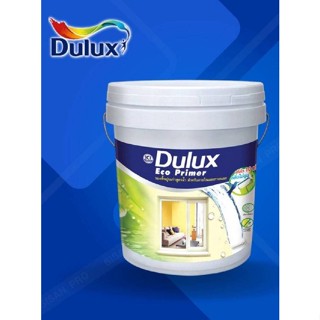 สีรองพื้นปูนเก่าสูตรน้ำ DULUX รุ่น ดูลักซ์อีโค่ไพรเมอร์ 1090 ขนาด 5 แกลอน สีขาวขุ่น