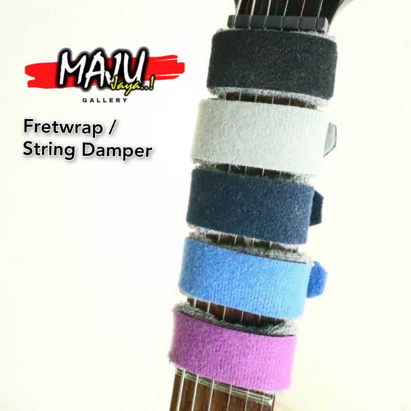 Fret wrap fretwrap เสียงตัวกระจายกีตาร์และเบสกีตาร์ไฟฟ้าอะคูสติก