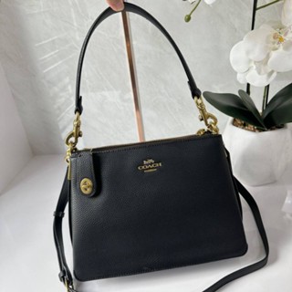 COACH C4645 DOUBLE ZIP SHOULDER BAG