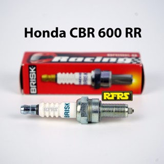 หัวเทียน BRISK PREMIUM ZS ไร้เขี้ยว Honda CBR 600 RR Spark Plug (SZ01RA) รองรับเฉพาะเบนซิน 95 Made in EU