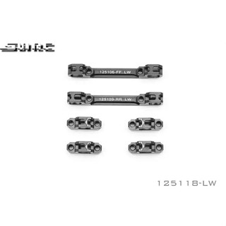 SNRC 125118-LW Suspension Mount Set-ALU Light Weight อะไหล่สำหรับรถวิทยุบังคับ