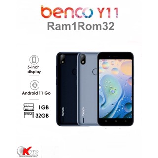 Lava Benco Y11จอ 5" Ram 1GB Rom 32GB / กล้องหน้า-หลัง 5MP /แบต 2500mAh /ประกันศูนย์1ปี