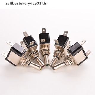 &amp; อุปกรณ์เสริมมอเตอร์ &amp; สวิตช์โยกสลับไฟ LED 12V 20A เปิดปิด สําหรับรถยนต์ รถบรรทุก ATV เครื่องบิน 3C