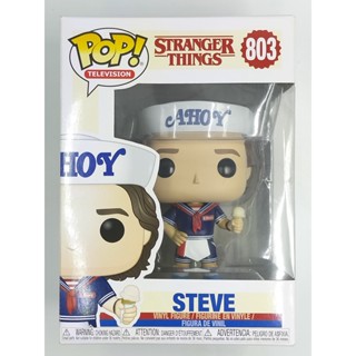 Funko Pop Stranger Things - Steve #803 (กล่องมีตำหนินิดหน่อย)