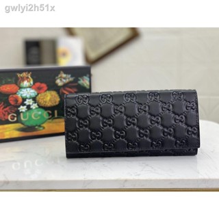 ☊[With Box] Men And Woem Wallet New Style Craft Fashion Classic Birthday Gift 408830 Size: 19x10x2.5cm