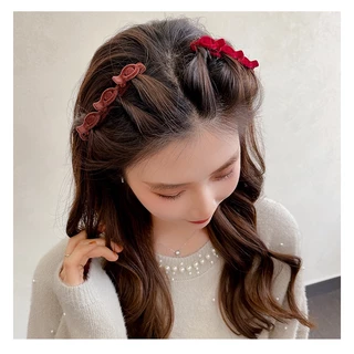 ใหม่ กิ๊บติดผม แบบถัก สไตล์เกาหลี สําหรับเด็กผู้หญิง