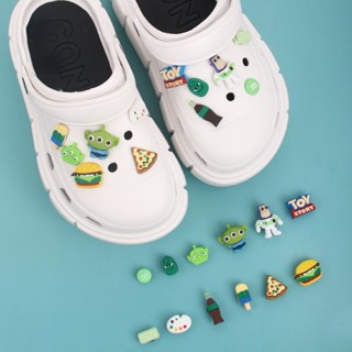 Croc Jibz ชุดกระดุม รูปเอเลี่ยน DIY สําหรับรองเท้า