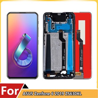 อะไหล่หน้าจอ LCD ดิจิไทเซอร์ 6.4 นิ้ว สําหรับ Asus Zenfone 6 2019 ZS630KL Asus ZS630KL 6Z I01WD