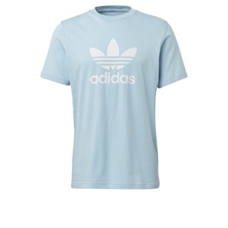 adidas ไลฟ์สไตล์ เสื้อยืด Trefoil ผู้ชาย สีน้ำเงิน FM3794