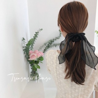 T TH พร้อมส่ง~ ที่คาดผม ประดับโบว์ ขนาดใหญ่ สไตล์เกาหลี สําหรับผู้หญิง