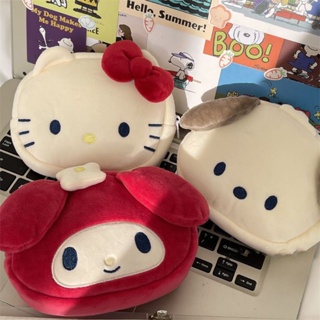 Sanrio กระเป๋าเป้สะพายหลัง กระเป๋าถือ กระเป๋าใส่เหรียญ แบบหูรูด ลายตุ๊กตาสุนัขคิตตี้ เมโลดี้ 3D