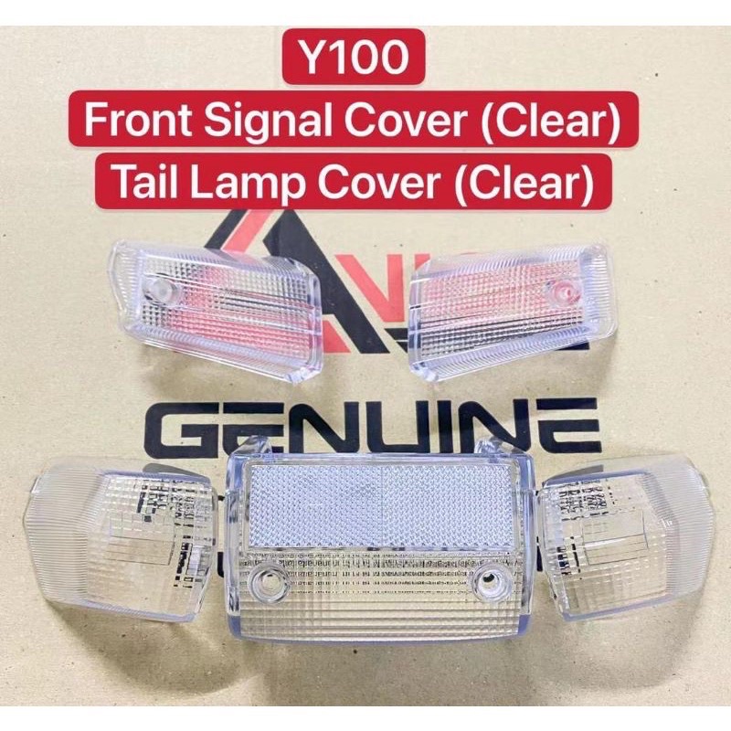 Y100 YAMAHA SPORT SIGNAL COVER และโคมไฟหางใส