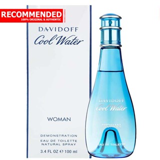 Davidoff Cool Water for Women EDT 100 ml. (เทสเตอร์ : Tester)