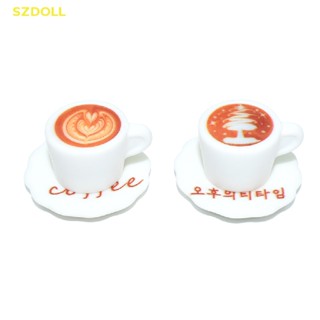 [cxSZDOLL] โมเดลแก้วกาแฟ เฟอร์นิเจอร์ ขนาดมินิ สําหรับตกแต่งบ้านตุ๊กตา DOM