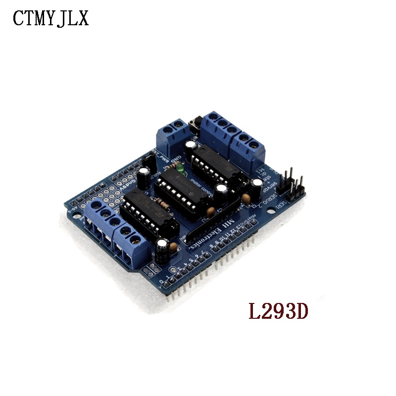 5PCS/ L293D H-Bridge Motor Drive Shield dual L293 Control Module for arduino Duemilanove, Motor driv