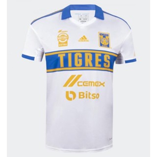 เสื้อกีฬาแขนสั้น ลายทีมชาติฟุตบอล Tigres UANL GIGNAC VALENCIA 3RD 2022 2023