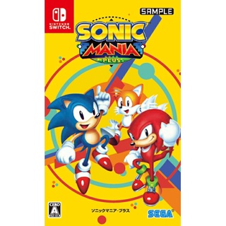 Sonic Mania Plus Nintendo Switch วิดีโอเกมจากญี่ปุ่น หลายภาษา ใหม่