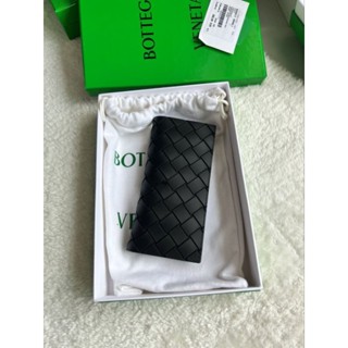 กระเป๋าสตางค์ ใบยาว NEW Bottega Veneta Continental Wallet สีดำ black