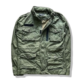 Well Spring Military Hooded Jacket รอบอก 43”