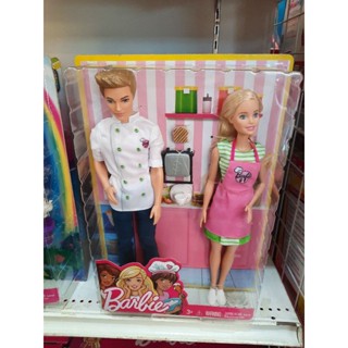 บาร์บี้คู่กับเคนพ่อครัว Barbie &amp;​ Ken cooking set