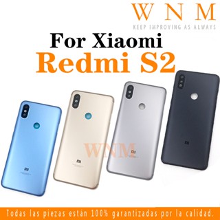 ฝาครอบแบตเตอรี่ด้านหลัง พร้อมกรอบเลนส์ สําหรับ Xiaomi Redmi S2