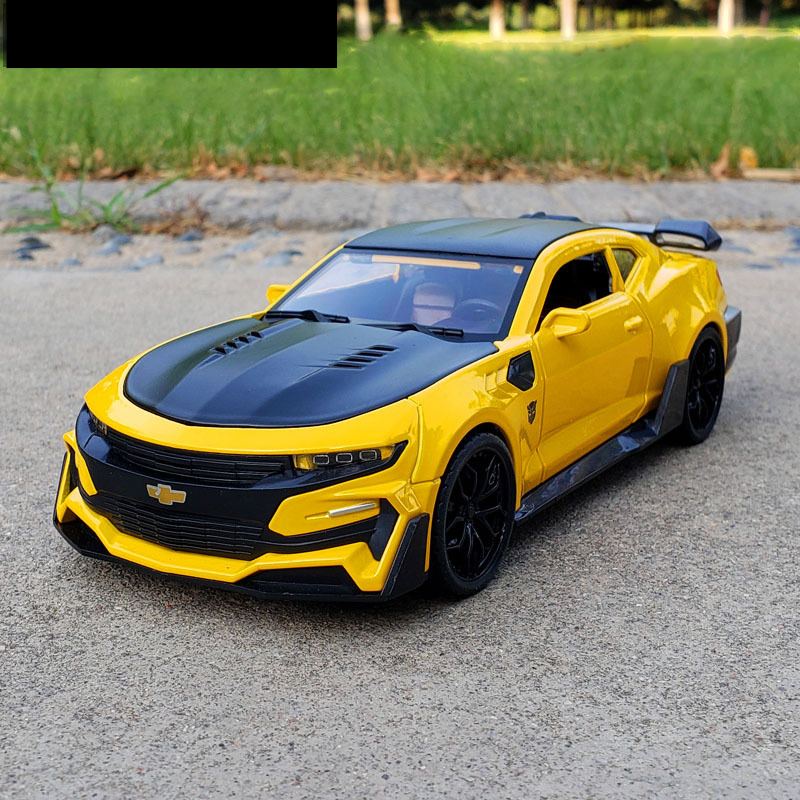 โมเดลรถเหล็ก CHEVROLET CAMARO สเกล1/32 มีไฟมีเสียง เปิดปิดประตูได้ โมเดลรถ ของสะสม TF11015STH # 2650A # 3220-B1